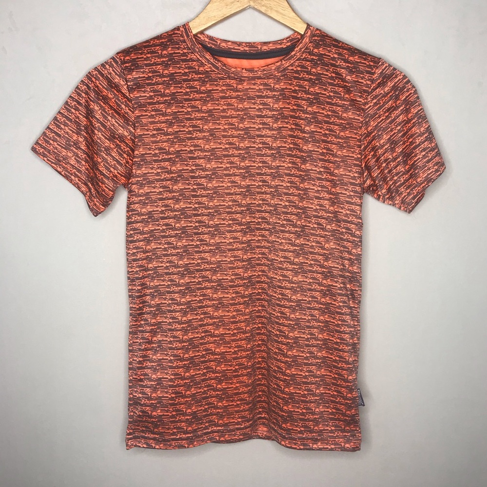 Spalding Orange and Black Short Sleeve Shirt